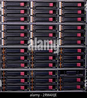 High-Speed-Serverspeicher für Big Data Center Stockfoto