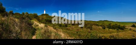 Leuchtturm Dornbusch auf der Insel Hiddensee Stockfoto