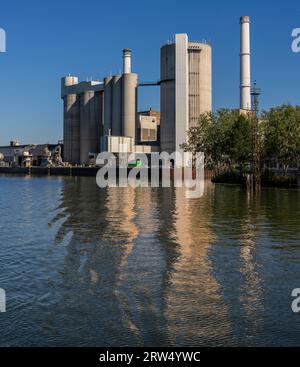 Spenner Herkules-Werk Lichtenberg, Ready-Mix Betonwerk, Berlin, Deutschland Stockfoto