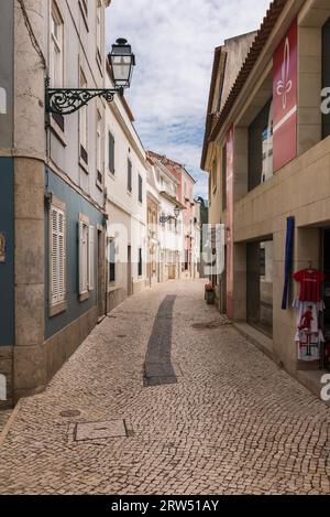 Cascais, Portugal, 22. April 2014: Die Stadt os Cascais. Eine Sonnenküste in Portugal Stockfoto