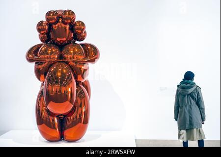 FRANKREICH. PARIS (75), 1ER ARR. JEFF KOONS AUSSTELLUNG. BEAUBOURG CENTER. „DIE VENUS“ Stockfoto