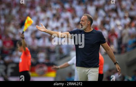 Köln, Deutschland. September 2023. Trainer Pellegrino Matarazzo (1899) 1. FC Köln - TSG 1899 Hoffenheim 16.09.2023 Copyright (nur für journalistisch Stockfoto