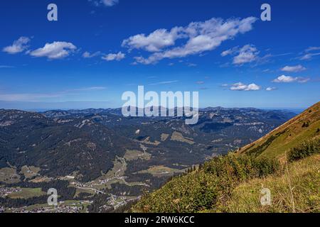 BAYERN : OBERALLGÄU - OBERSTDORF - FELLHORN Stockfoto