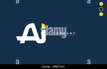 AI Buchstaben Initialen Monogramm Logo Stock Vektor