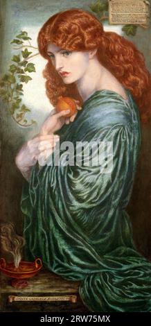Proserpine Dante Gabriel Rossetti (1828-1882) Stockfoto