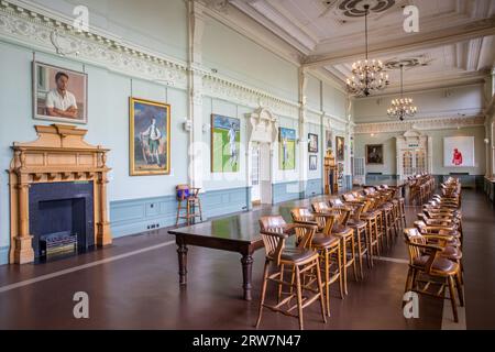 Der lange Raum im Lord's Cricket Ground Stockfoto