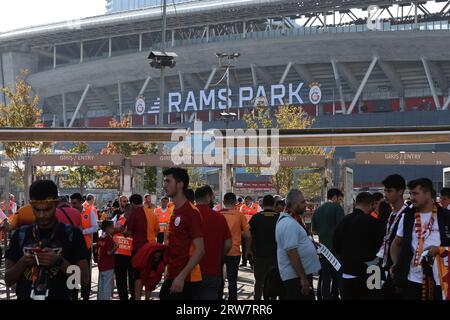 Ali Sami Yen Sports Complex Rams Park Fußballstadion (Heimstadion des Galatasaray FC) in Istanbul, Türkei Stockfoto