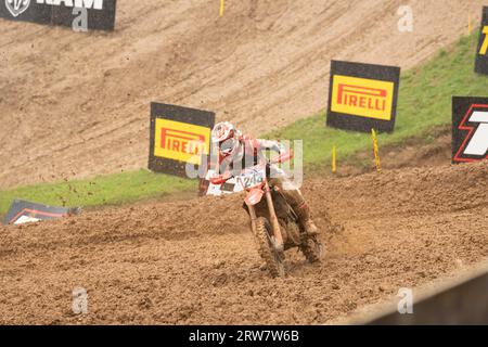 243 Gajser Tim Honda SLO AMZS Team HRC während des MXGP Race of, Italien. , . Im Maggiora Park, Italien. (Foto: Fabio Averna/SIPA USA) Credit: SIPA USA/Alamy Live News Stockfoto