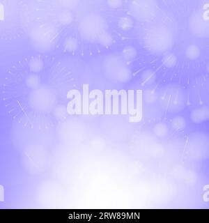 Hintergrund des Feuerwerks. Fröhliche Diwali-Feuerwerkskörper auf abstraktem Hintergrund in Bokeh-Effekten. Stock Vektor