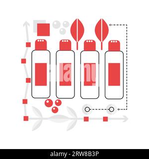 Essen Küche Gewürze. Aromatische Lebensmittelgewürze, Kräuter-Sortiment Vektor-Illustration Stock Vektor
