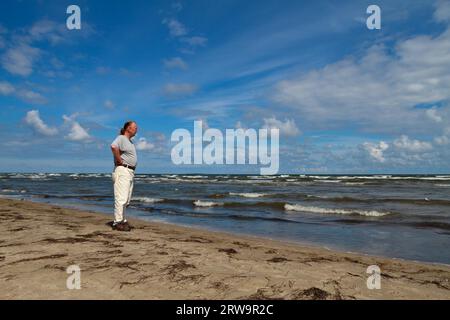 Am Strand, Usedom zwischen Peenemuende und Karlshagen Stockfoto