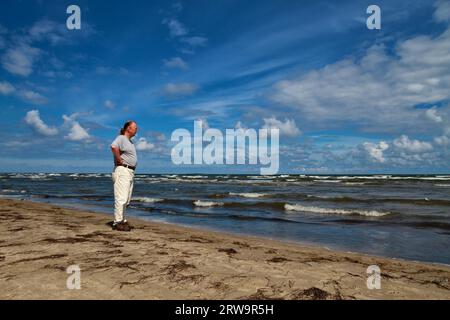 Am Strand, Usedom zwischen Peenemuende und Karlshagen Stockfoto