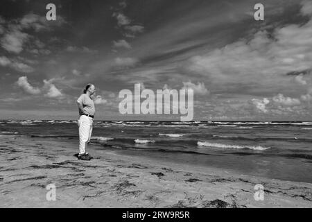 Am Strand, Usedom zwischen Peenemuende und Karlshagen Stockfoto