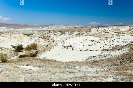 Semiaride Landschaft in der Zentraltürkei Stockfoto