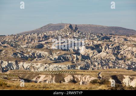 Von Uçhisar in Kappadokien, Türkei Stockfoto