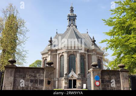 Neue Kirche (Nieuwe Kerk) aus dem 17. Jahrhundert in den Haag (Den Haag) Stockfoto