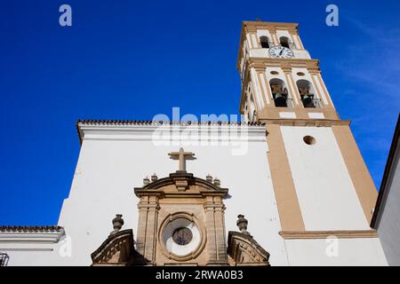 Kirche der Inkarnation in Marbella, Spanien, barocke Architektur Stockfoto