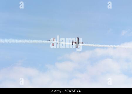 Torre del Mar internationale Flugschau 2023. Provinz Málaga, Spanien. Stockfoto