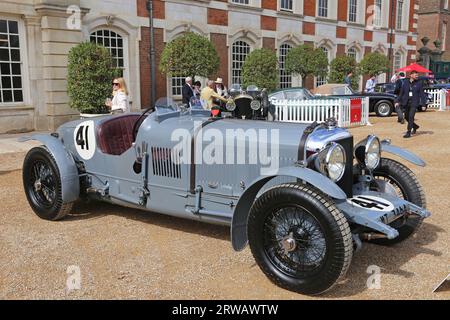 Bentley Speed Six „Old Number One“ (1929) (Gewinner von Le Mans 1929 und 1930) (Gewinner des Jahrzehnts: 1920er), Concours of Elegance 2023, London, Großbritannien, Europa Stockfoto
