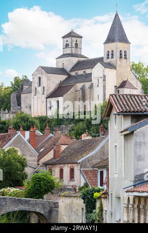 Kirche Saint-Vorles in Chatillon-sur-seine, in der Cote-DOR-Depp von Frankreich. Stockfoto