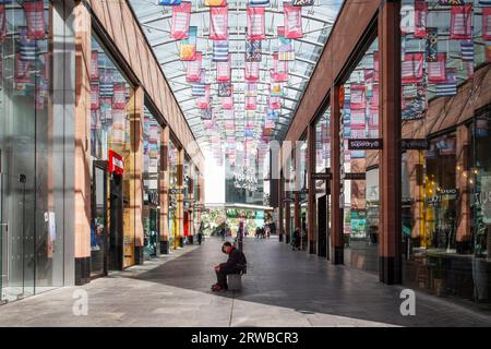Princesshay Einkaufszentrum Exeter City, Devon Stockfoto