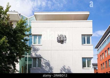 Exeter Law Courts, Exeter City, Devon, Vereinigtes Königreich Stockfoto