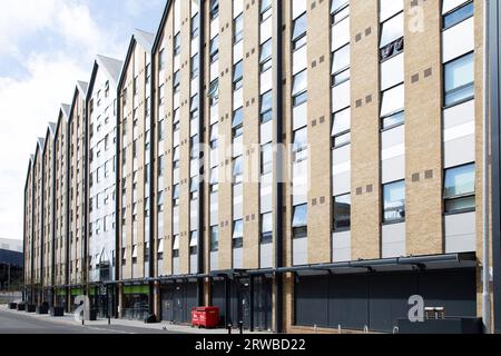 Jobcenter plus Gebäude in Exeter Central, Großbritannien Stockfoto