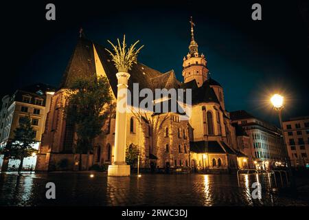 Nikolaikirche / St. Nikolaikirche, Leipzig, Sachsen, Deutschland Stockfoto