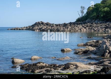 Solway-Küste bei Kirkudbright, Dumfries und Galloway, Schottland Stockfoto