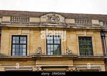 Art déco-Fenster im Eltham Palace, Eltham, Kent Stockfoto