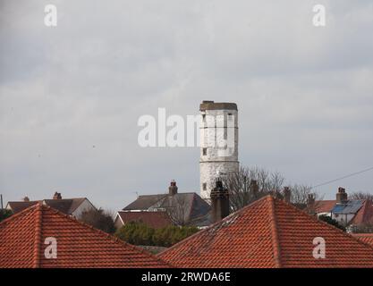 Der alte Kreideturm im Flamborough East Yorkshire UK Stockfoto