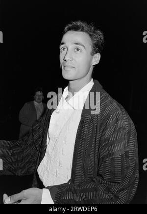 LONDON, GROSSBRITANNIEN. 3. September 1986: Wham-Sänger Andrew Ridgeley auf einer Party in London. Datei Foto © Paul Smith/Featureflash Stockfoto