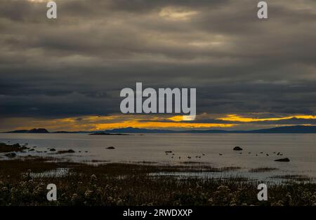 Saint Lawrence River Rivière-du-Loup, Québec, CA Stockfoto