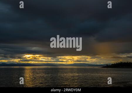 Saint Lawrence River Rivière-du-Loup, Québec, CA Stockfoto