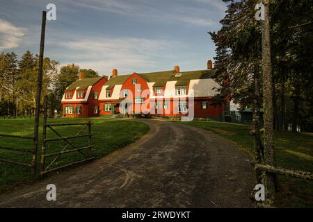 Roosevelt Cottage Roosevelt Campobello International Park Welshpool, Campobello Island, New Brunswick, CA Stockfoto