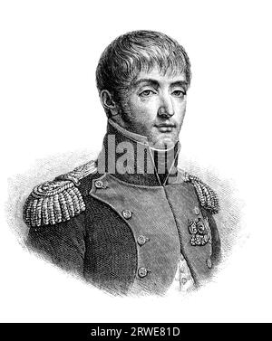 Louis Napoleon Bonaparte, Prinz Francais, Comte de Saint-Leu (2. September 1778 ? 25. Juli 1846), König von Holland (1806?10), war der fünfte Überlebende Stockfoto