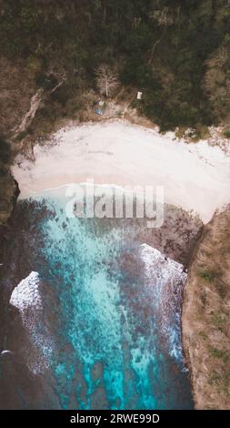 Wunderschöne tropische Strände von Nusa Penida Stockfoto