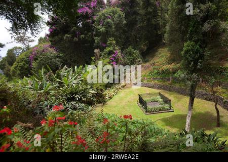 Napoleons Grab auf St. Helena Stockfoto