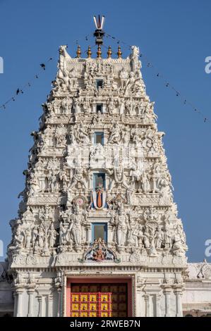 Fassade des Tempels in Thar Wüste Stockfoto