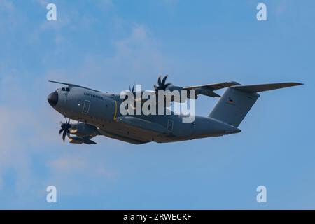 Airbus A400M Atlas bei den NATO Days 2023 in Ostrava, Tschechische Republik Stockfoto