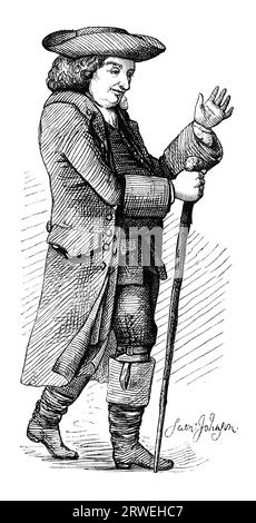 Samuel Johnson (18. September 1709 (O.S. 7. September) ? 13. Dezember 1784), oft auch als Dr. Johnson bezeichnet, war ein britischer Autor, der nachhaltig machte Stockfoto