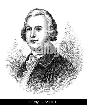 James Otis, Jr. (5. Februar) (1725 ? 23. Mai 1783 war ein Anwalt im kolonialen Massachusetts, Mitglied der Massachusetts Legislature und ein früher Stockfoto