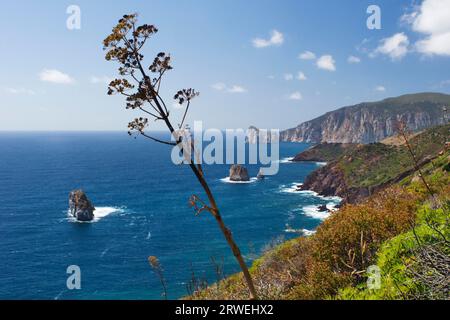 Der Golf von Gonnesa in der Iglesiente im Südwesten Sardiniens Stockfoto