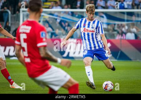 Odense, Dänemark. September 2023. Filip Helander (25) von Odense BK während des 3F Superliga-Spiels zwischen Odense BK und Silkeborg IF im Nature Energy Park in Odense. (Foto: Gonzales Photo/Alamy Live News Stockfoto