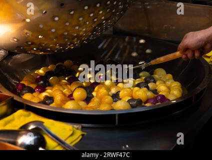 Nanjichang Night Market, Zhongzheng District, Taipei, Taiwan Stockfoto