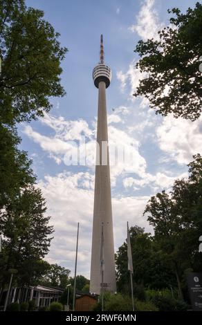 Der Fernsehturm Stuttgart (SWR Fernsehturm Stuttgart), Deutschland Stockfoto