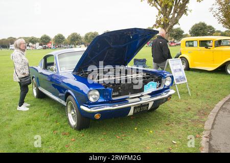 Am Sonntag, den 17. September, wurde Victoria Park zum Zentrum für Oldtimer aller Marken und Modelle (Terry Scott/SPP) Stockfoto