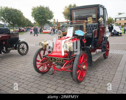 Am Sonntag, den 17. September, wurde Victoria Park zum Zentrum für Oldtimer aller Marken und Modelle (Terry Scott/SPP) Stockfoto