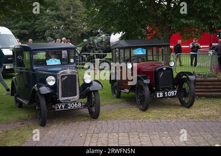 Am Sonntag, den 17. September, wurde Victoria Park zum Zentrum für Oldtimer aller Marken und Modelle (Terry Scott/SPP) Stockfoto