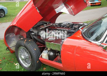Am Sonntag, den 17. September, wurde Victoria Park zum Zentrum für Oldtimer aller Marken und Modelle (Terry Scott/SPP) Stockfoto